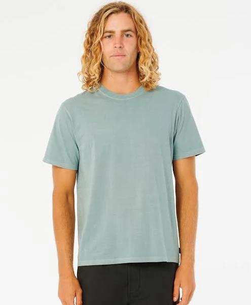 Rip Curl Plain Wash Tee. Mineral Blue Size 3XL