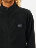 Rip Curl Polar Fleece Crew Zip - Rincon Black / L