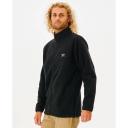 Rip Curl Polar Fleece Crew Zip - Rincon Black / XL