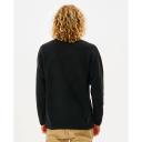 Rip Curl Polar Fleece Crew Zip - Rincon Black / XL