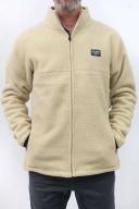 Rip Curl Polar Fleece Crew Zip - Rincon Taupe / 2XL