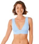 Rip Curl Premium Surf Deep V Bikini Top - Peach
