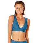 Rip Curl Premium Surf Deep V Bikini Top - Peach
