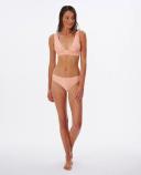 Rip Curl Premium Surf Deep V Bikini Top - Peach