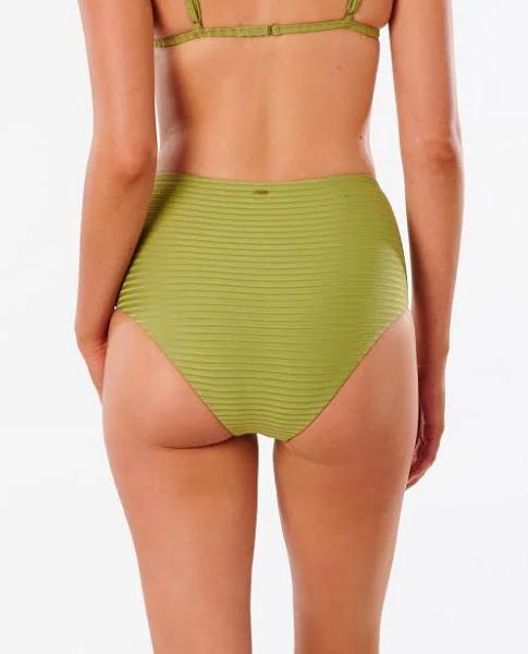 Rip Curl Premium Surf High Waisted Bikini Bottoms - Green