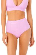 Rip Curl Premium Surf High Waisted Good Coverage Bikini Pant. Violet Size L