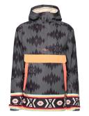 Rip Curl Rider Anorak Jacket Dark Blue Black Women - L