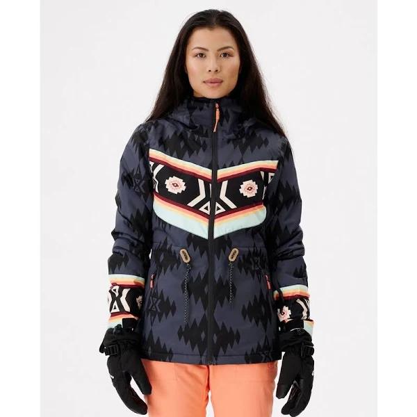 Rip Curl Rider Betty Jacket Dark Blue Black Women - XS
