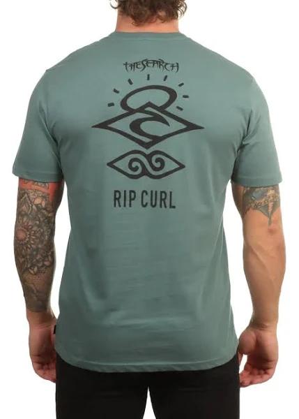 Rip Curl Search Icon Tee. Blue Stone Size XXL