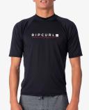 Rip Curl Shockwave Relaxed Short Sleeve UVT Black L