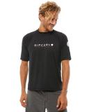 Rip Curl Shockwave Relaxed Short Sleeve UVT Black XL