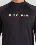 Rip Curl Shockwave Relaxed Short Sleeve UVT Black XL