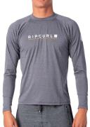 Rip Curl Shockwave Relaxed Short Sleeve UVT Grey Marle 3XL