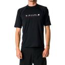 Rip Curl Shockwave Relaxed Short Sleeve UVT Grey Marle 3XL