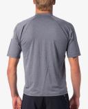 Rip Curl Shockwave Relaxed Short Sleeve UVT Grey Marle 3XL