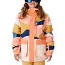 Rip Curl Snake Snow Jacket Salmon Size 14