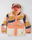 Rip Curl Snake Snow Jacket Salmon Size 14