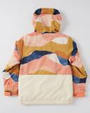 Rip Curl Snake Snow Jacket Salmon Size 14