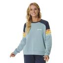 Rip Curl Surf Revival Raglan Sweatshirt Blue 2XS Woman
