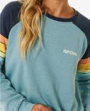 Rip Curl Surf Revival Raglan Sweatshirt Blue 2XS Woman