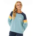 Rip Curl Surf Revival Raglan Sweatshirt Blue M Woman