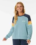 Rip Curl Surf Revival Raglan Sweatshirt Blue XL Woman