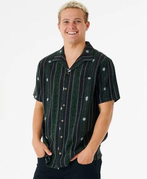 Rip Curl Topanga Vert Stripe Short Sleeve Shirt - Official Store