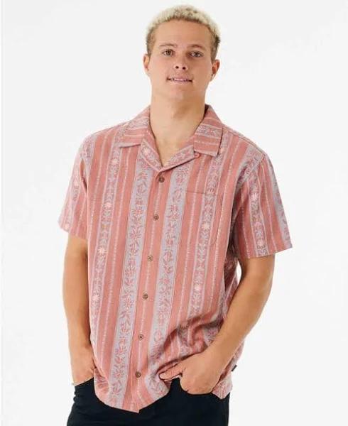 Rip Curl Topanga Vert Stripe Short Sleeve Shirt - Official Store