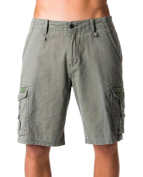 Rip Curl Trail Cargo Shorts Green 36 Man