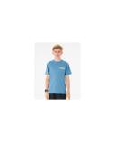 Rip Curl Tube Heads Tee Dusty Blue Size 12