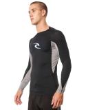 Rip Curl Wave L/SL UV Tee Black M