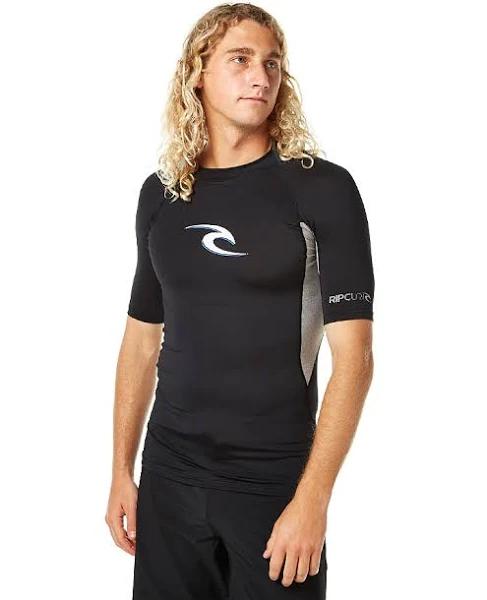 Rip Curl Wave S/SL UV Tee Black