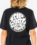 Rip Curl Wetsuit Icon Tee Boy - Black 16