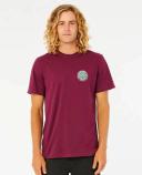 Rip Curl Wetsuit Icon Tee - Mineral Blue - 2023