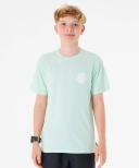 Rip Curl Wetsuit Icon Tee Shell Coral Shell Coral Size 10