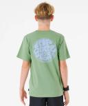 Rip Curl Wetsuit Icon Tee Shell Coral Shell Coral Size 10