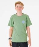 Rip Curl Wetsuit Icon Tee Shell Coral Shell Coral Size 12