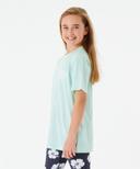 Rip Curl Wetsuit Icon Tee Shell Coral Shell Coral Size 14