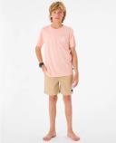 Rip Curl Wetsuit Icon Tee Shell Coral Shell Coral Size 16