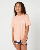 Rip Curl Wetsuit Icon Tee Shell Coral Shell Coral Size 16