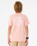Rip Curl Wetsuit Icon Tee Shell Coral Shell Coral Size 16