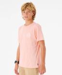 Rip Curl Wetsuit Icon Tee Shell Coral Shell Coral Size 8
