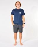 Rip Curl Wettie Essential Tee. Navy Size S