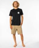 Rip Curl Wettie Essential Tee. Navy Size S
