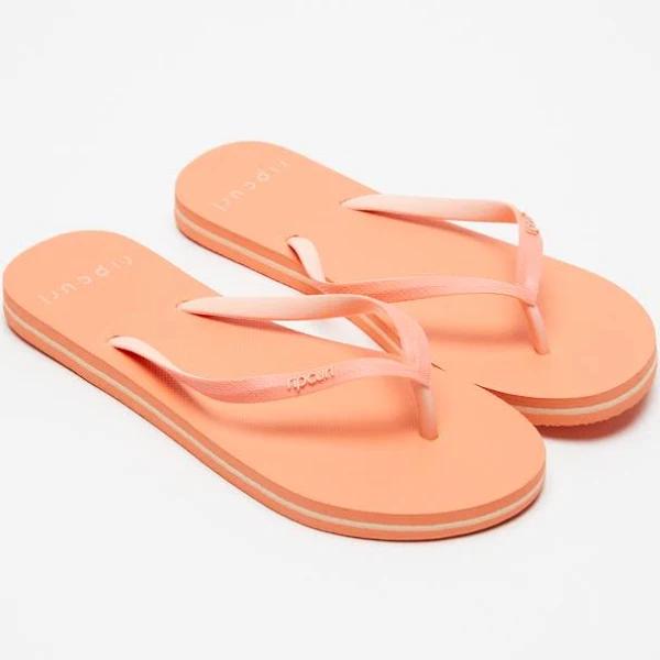 Rip Curl Women's Bondi 2 Tone Thongs Rubber Synthetic Purple
