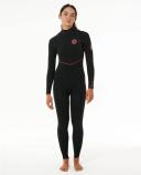 Rip Curl Women's Flashbomb Fusion 3/2mm Zip Free Wetsuit Steamer | Official Store