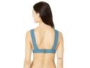 Rip Curl Women's Premium Surf Deep V Bikini Top - Dark Teal - Swimoutlet.com