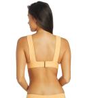 Rip Curl Women's Premium Surf Deep V Bikini Top - Orange XXL - Swimoutlet.com