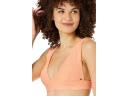 Rip Curl Women's Premium Surf Deep V Bikini Top - Orange XXL - Swimoutlet.com