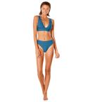 Rip Curl Women's Premium Surf Hi Waist Bikini Bottom - Dark Teal XL - Swimoutlet.com